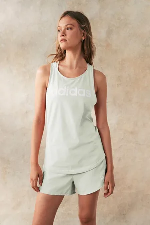 adidas Womens Light Sportswear Essentials Loose Logo 100% Cotton Tank Top