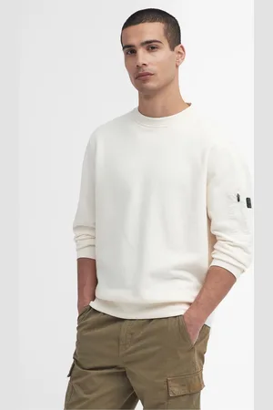 Barbour Mens Grip Crew Neck Sweatshirt
