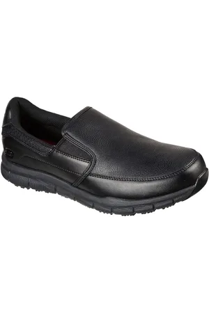 Skechers Mens Nampa Groton Resistant Slip On Shoes AU 11 (EU 46)