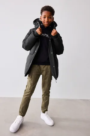 Ted Baker Boys Shower Resistant Parka Coat