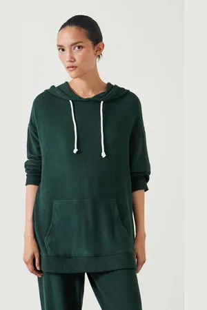 Hush Puppies Womens Elle Supersoft Longline Hoodie