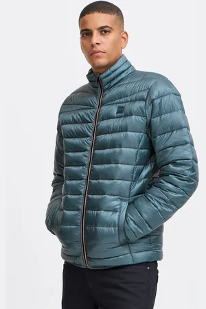 Blend Mens Metallic Coated Jacket