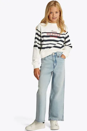 Tommy Hilfiger Cream Crew Neck Sweatshirt 8 Years (128 cm)