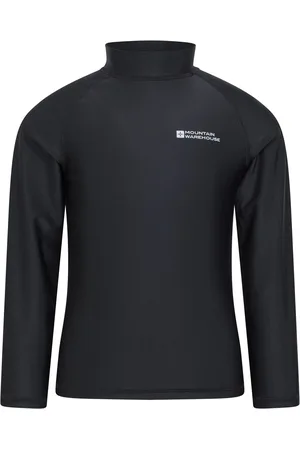 Mountain Warehouse Boys Kids Long Sleeved Rash Vest