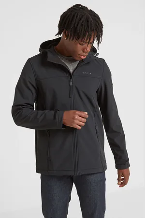 Tog 24 Black Chrome Feizor Softshell Hooded and Waterproof Jacket 4XL