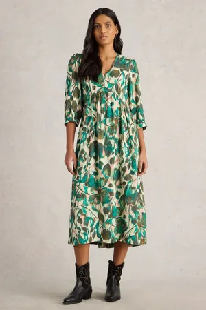 White Stuff Lucy Midi Dress AU 24