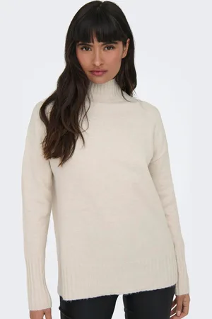 ONLY Womens High Neck Cosy Knitted Pullover Jumper