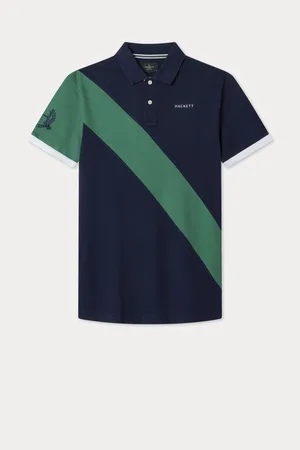 Hackett Heritage Crest Sash Polo L
