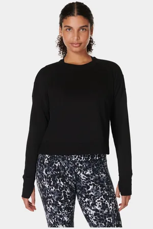 Sweaty Betty Womens After Class Crop Sweatshirt