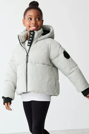 Ted Baker Girls Shower Resistant Short Branded Padded Coat