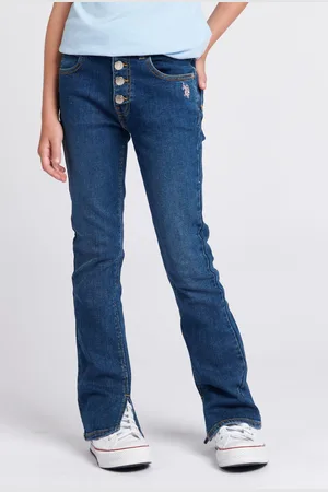 U.S. Polo Assn. Girls U. S. Polo Assn. Coloured Bootleg Girls Denim Jeans