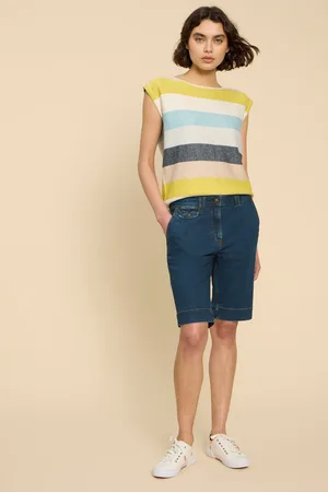 White Stuff Womens Hayley Denim Shorts
