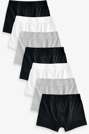 Next Boys /White/Grey Trunks 7 Pack (2-16yrs)