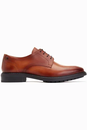 Base London Mens Triumph Lace Up Derby Shoes