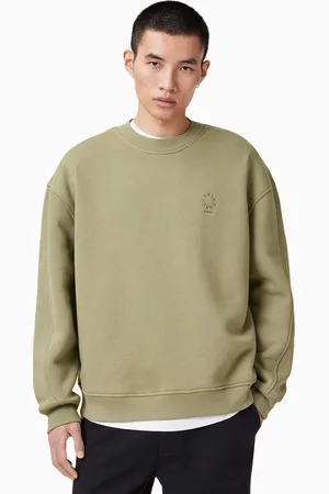 AllSaints AllSaints Green Haven 100% Organic Cotton Crew Sweatshirt XL