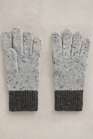 White Stuff Mens Albie Knit Gloves