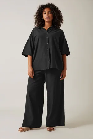 Evans Linen Trousers AU 26-28