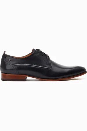 Base London Mens Gambino Lace-Up Derby Shoes