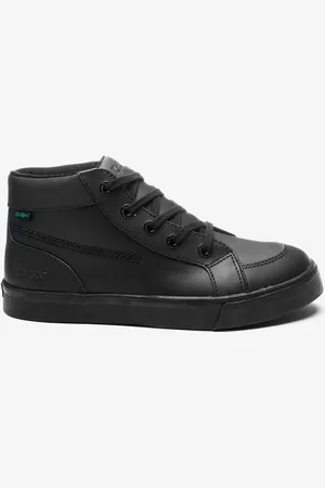 Kickers Boys Youth Tovni Hi Leather Shoes