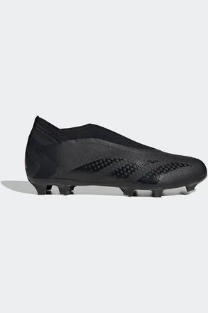 adidas Mens Black Adult Predator Accuracy.3 Laceless Firm Ground Boots