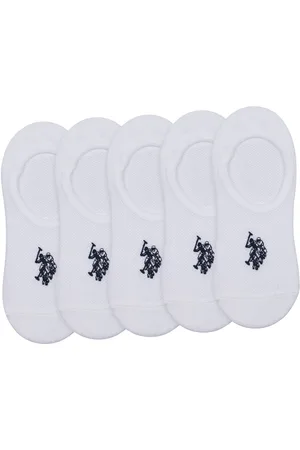 U.S. Polo Assn. Boys U. S. Polo Assn. Invisible Trainer Socks 5 Pack