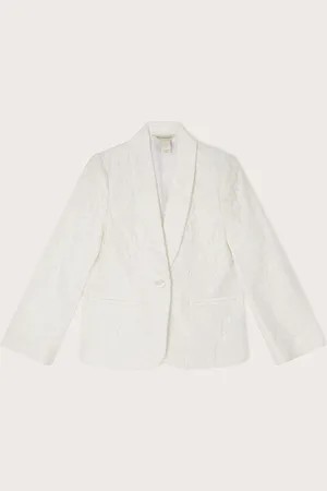 Monsoon Girls Brea Lace Bridesmaid Blazer