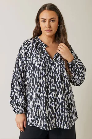 Evans Blue Boho Blouse AU 22-24