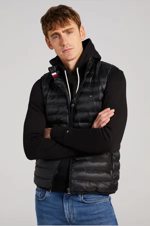 Tommy Hilfiger Black Core Packable Circular Gilet M