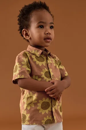 Next Short Sleeves All Over Sunflower Print Shirt (3mths-7yrs) 12