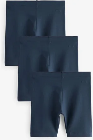 Clarks Girls Indigo School Jersey Cycling Shorts 3 Pack