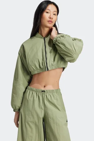 adidas Womens City Escape Bomber Jacket