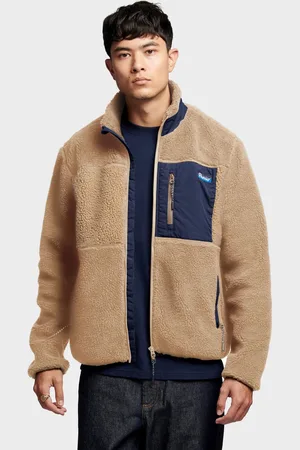 Penfield Brown Mens Mattawa Fleece Jacket L