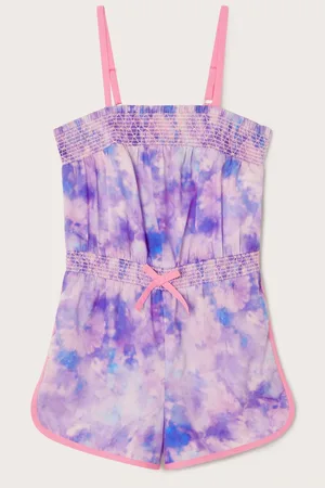 Monsoon Girls Tie Dye Playsuit