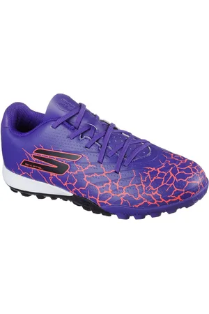 Skechers Boys Purple Skx_01 Jr Youth Turf Ground Football Boots
