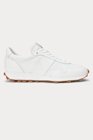 Ralph Lauren White Womens Tonal Sporty Trainers AU 6 (EU 37)