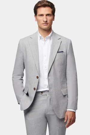 Peckham Rye Mens Regular Fit Linen Blend Jacket