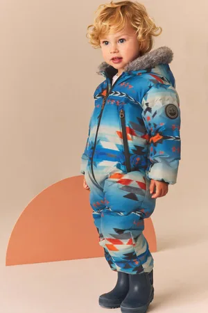 Next Boys /White Waterproof Snowsuit (3mths-7yrs)