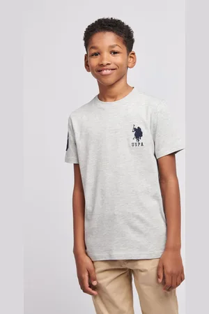 U.S. Polo Assn. Boys U. S. Polo Assn. Boys Player 3 100% Cotton T-Shirt