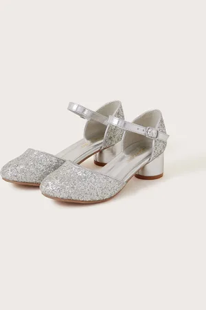 Monsoon Girls Glitter Two Part Heels