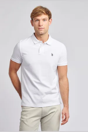 U.S. Polo Assn. U. S. Polo Assn. Regular Fit Pique 100% Cotton Polo Shirt S
