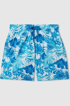 Vilebrequin Boys Tropical Print Swim Shorts