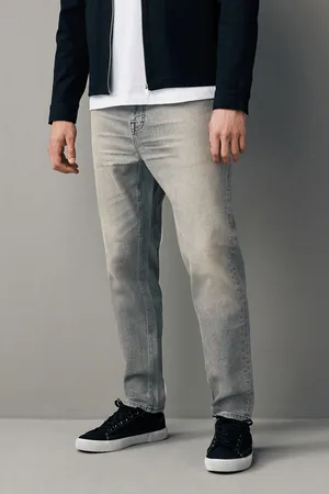 Next Mens Mid Tint Regular Fit Vintage Stretch Authentic Jeans
