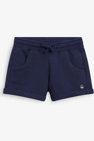 Benetton Girls Girls 100% Cotton Jersey Shorts