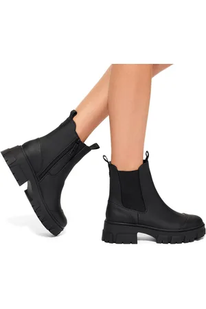 Kurt Geiger Black Holly Boots AU 7 (EU 38)