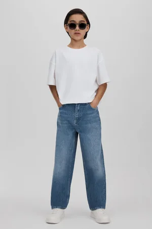 Reiss Boys Mid Ronnie 3-9 yrs Loose Fit Adjuster Jeans