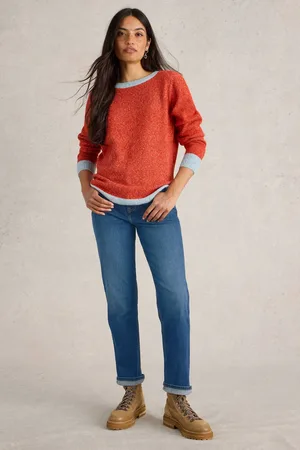 White Stuff Womens Taylor Straight Jeans