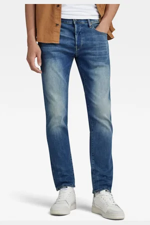 G-Star Mens Slim 3301 Jeans