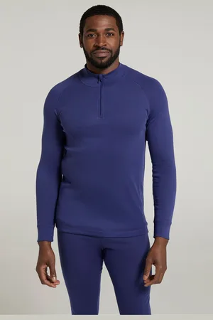 Mountain Warehouse Mens Mens Talus Quarter Zip Thermal Top
