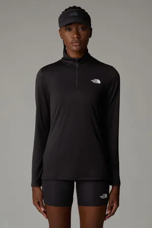 The North Face Black Slim Flex 1/4 Zip T-Shirt M