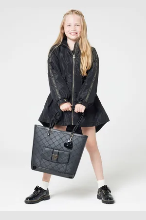 River Island Girls Girls Cinched Waist Frill Raincoat